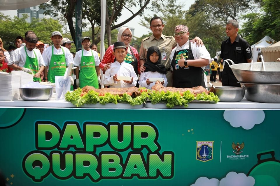 Pemprov DKI Jakarta Olah Daging Kurban Menjadi Makanan Kelas Hotel Berbintang